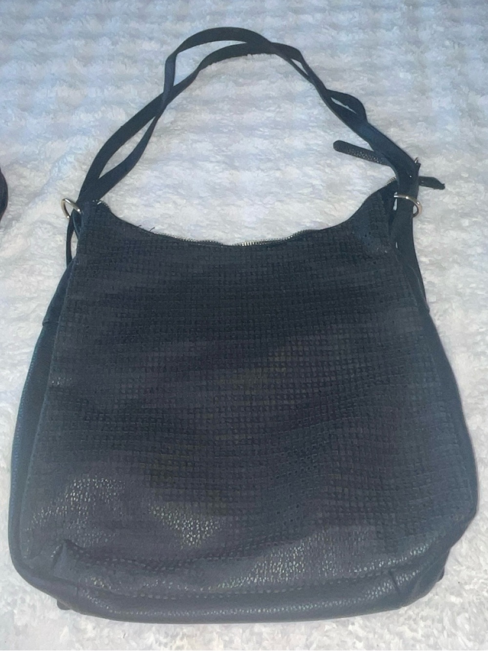 Black shoulder bag